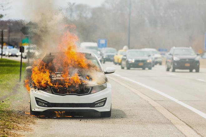 車輛自燃